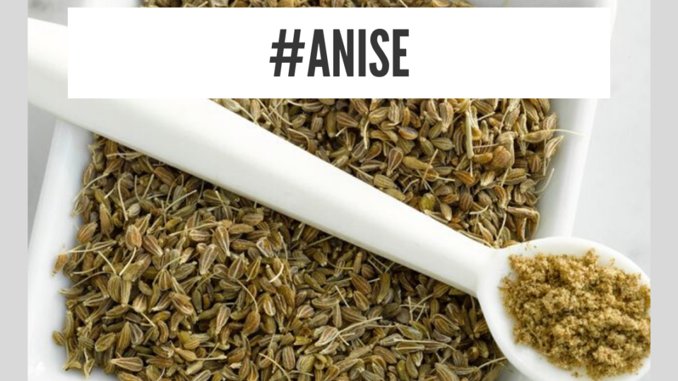 Anise - natural remedy for muscle pain relief