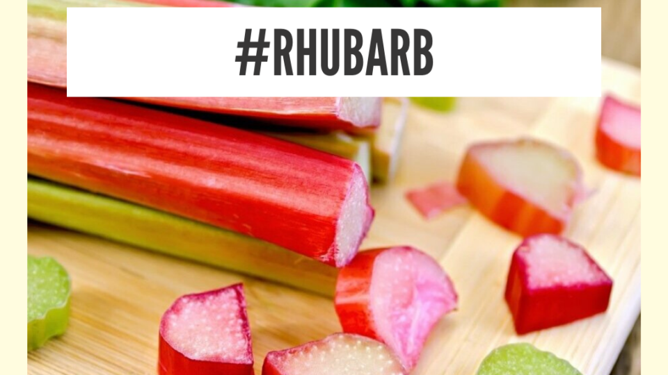 Rhubarb - natural remedy for constipation